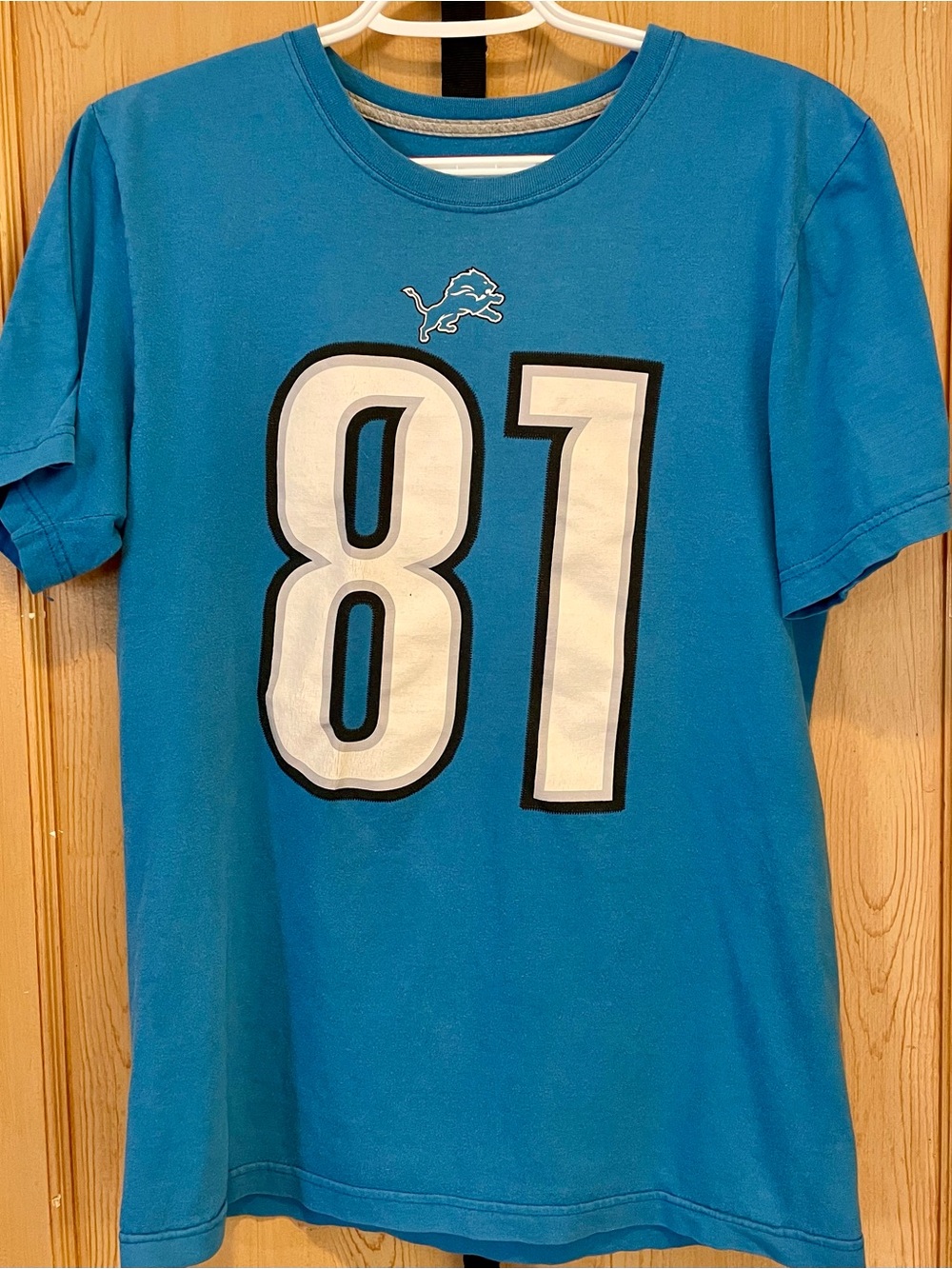 Nike NFL Team Apparel Detroit Lions Johnson #81